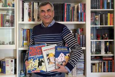 Diecimila volumi, disegni inediti, colorati gadget: � la collezione di fumetti del barese Cesare 